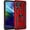 Red, variant on Case For Motorola Moto G Stylus 5G (2021 Released) 6.8-inch,Shockproof Rugged Rubber Case Hybrid Hard PC Ring Holder Kickstand Protective Phone Cover,Blue