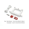 thumbnail image 5 of Coche trasero del parachoques del parachoques Soporte de montaje SALTER SERVO METAL Rescate Piezas de protección Kits de repuesto Reemplazo para WPL C14 C24 1/16 RC Sweethay FN001368-00, 5 of 5
