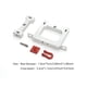thumbnail image 5 of Coche trasero del parachoques del parachoques Soporte de montaje SALTER SERVO METAL Rescate Piezas de protección Kits de repuesto Reemplazo para WPL C14 C24 1/16 RC sidaley FN001368-00, 5 of 5