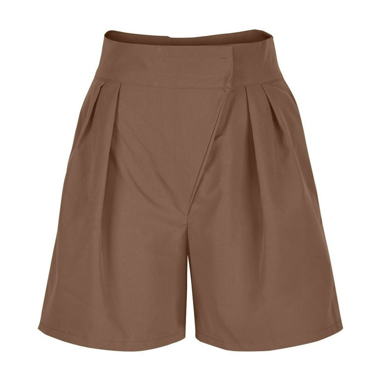dress shorts women long cfhntfmh Dress Shorts for Women Casual High Waisted Dressy Wide Leg Work  Office Shorts with Pockets for Summer