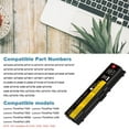 thumbnail image 4 of 70+ Laptop Battery For Lenovo ThinkPad T430 45N1004 W530 L530 45N1001 57Y4186 US, 4 of 5