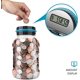 thumbnail image 4 of Tarro de dinero de conteo digital, hucha grande, hucha de conteo digital, banco de monedas con capacidad para más de 800 (no incluido) TUNC Sencillez, 4 of 5