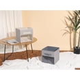 thumbnail image 6 of Unique Bargains Storage Cube Fabric Storage Bin with Handles for Closet Organizers Beige, 6 of 6