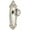 Polished Nickel, variant on grandeur parthenon door knob with grande victorian plate