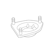 Genuine OE Mazda Upper Mount - N243-34-340