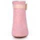 thumbnail image 2 of Botines de mujer Allegra K Stiletto Tacones altos Tela de malla Rosa 38.5, 2 of 6