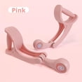 thumbnail image 4 of ABS Battle Rope with Ergonomic Handle, Silent Operation for Distraction-Free Workouts, Compact Fitness Equipment for Small Spaces(Pink,1pcs), 4 of 8