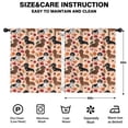 thumbnail image 2 of Blackout Kids Curtains,Fall Dachshund and Pumpkin Childrens Insulated Curtains Set Of 2,Bedroom Essentials,Toddler Room Decor 52x63in(132x160cm), 2 of 4