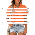 thumbnail image 3 of Sillenn Women's Waffle Button Down Collared Shirt Short Sleeve Casual Blouse Loose Fit Lightweight Waffle Knit Gauze Shirts Summer Dressy Casual Office Work Blouse Business Camping Clothes Red Xxl, 3 of 7