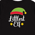 thumbnail image 4 of Inktastic Christmas Littlest Elf Holiday Boys or Girls Long Sleeve Toddler T-Shirt, 4 of 5