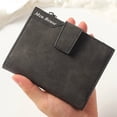 thumbnail image 5 of New Short Wallet Women Leather Genuine Small Zip Women Purse Small Coin Sac Femme Luxury Brand Porte Feuille Ladies Wallet, 5 of 6