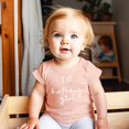 thumbnail image 6 of Girls 1st Birthday Shirt Heart Birthday Girl Shirt for Baby Girls One Year Old Retro Birthday White on Peach Shirt 12 Months, 6 of 6