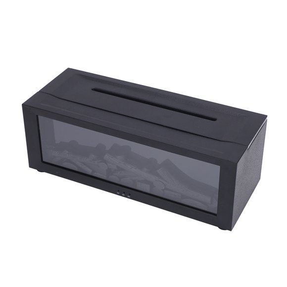 Difusor De Aceite Esencial, Difusor De Llama Colorido Para Chimenea, Humidificador Ultrasónico Para El Hogar, Dormitorio, Oficina, Temporizador, Humidificador De Chimenea Con