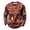 Wine, variant on Broave Men Vintage Halloween Ghost Pumpkin Crewneck Long Sleeve Top, All Over Print Bat Casual Pullover, Retro Distressed Halloween Graphic Sweatshirt for Daily Wear & Halloween Party Outfit