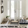 thumbnail image 4 of Runner Rug for Hallway Machine Washable Rugs for Entrance Indoor Long Modern Area Rug Low Pile Carpet for Bedroom Laundry Kitchen Laundry Room, 4 of 7