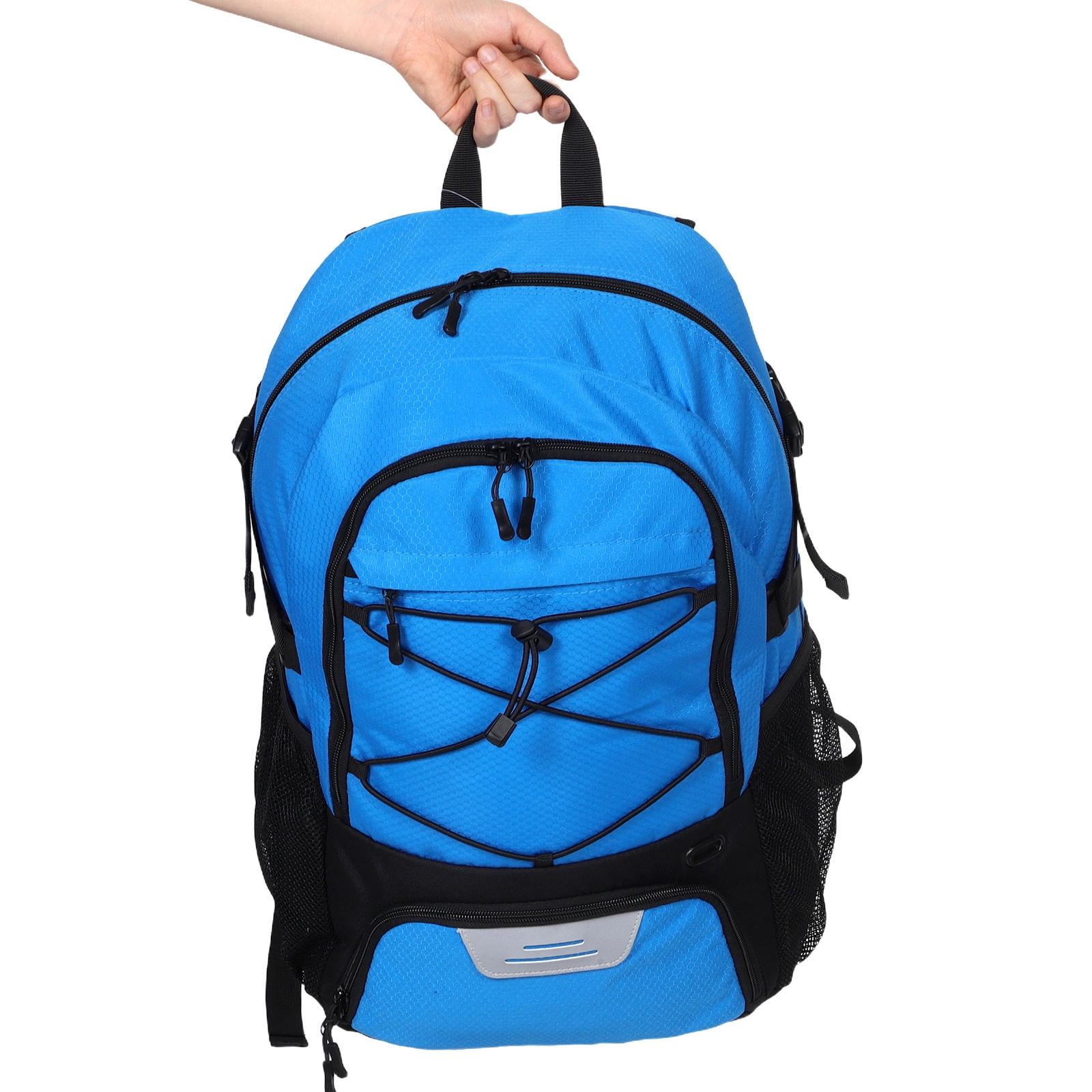 FOMIYES Oxford Cloth Sports Backpack with Shoe Compartment for Basketball Soccer Baseball Storage Blue