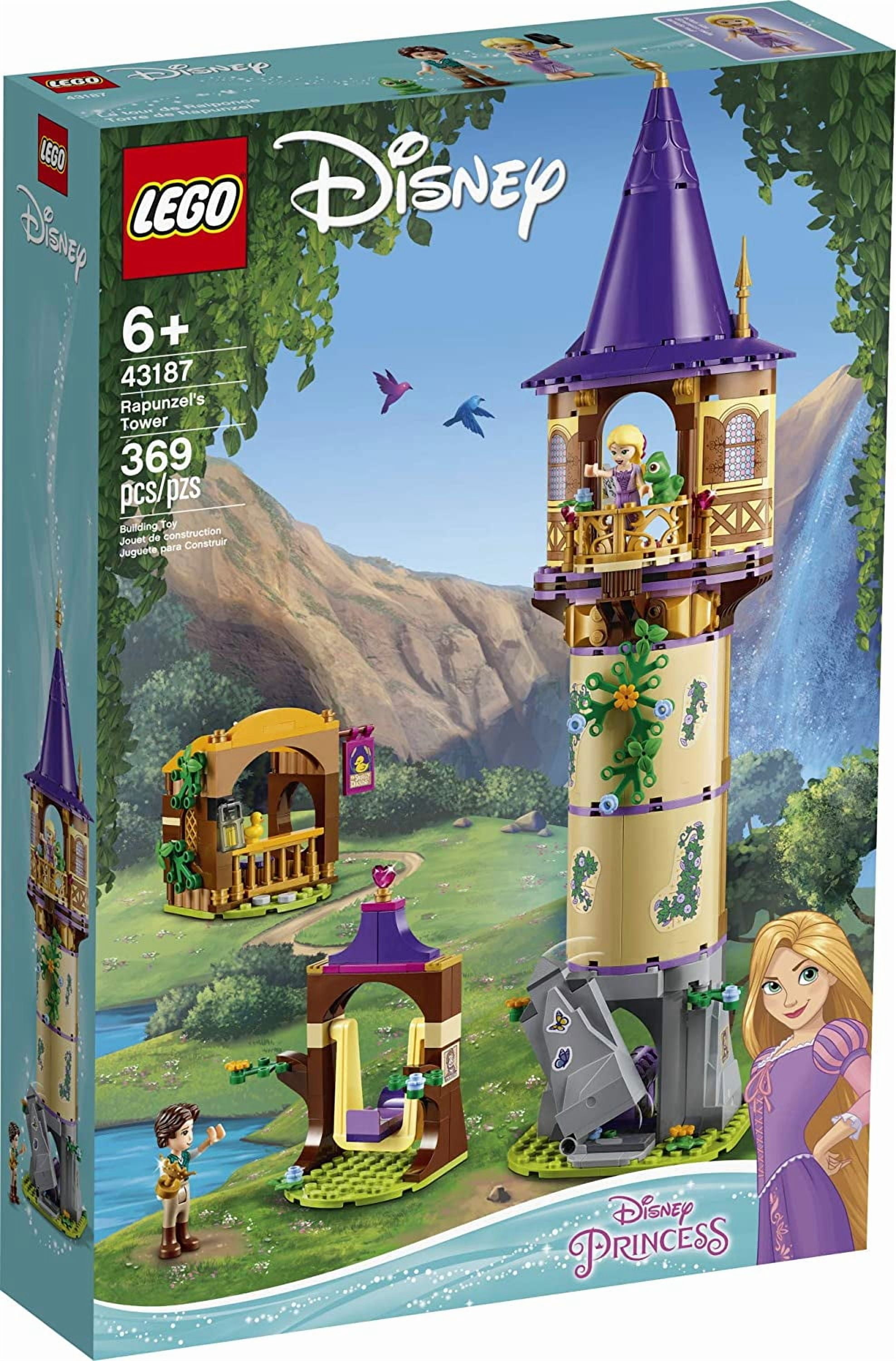 LEGO Disney Rapunzel’s Tower 43187 Cool Building Toy for Kids (369 Pieces)
