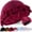 Burgundy, variant on Adjustable Satin Lined Halo Turban for Men Women Twisted Tassel Head Wraps Sleep Cap Beanies Turban Durag(Black)