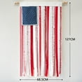 thumbnail image 4 of 4th of July Decorations - Memorial Day Decor - 4.2x2.2 Ft Rag American Flag Banner for Home Party Supplies - Independence Day Accessories for Celebration Indoor Outdoor Decoration(excluding poles), 4 of 9