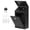 Black（Style B）, variant on Metal Donation Box with Lock and 2 Keys Wall Mounted Cash Money Box with Slot for Cash Deposit Money Drop Boxes Suggestion Box Collection Box Ballot Box for Home Office Outdoor