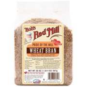 Bob's Red Mill Wheat Bran, 20 oz (Pack of 4)