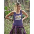 thumbnail image 2 of Cat Squad A Racerback Tank Women -June Erica Vess Designs, Female Small, 2 of 4