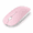 Pink, variant on Black Rechargeable Quiet Slim Wireless Computer Mouse for Laptop, MacBook, iPad, Android PC