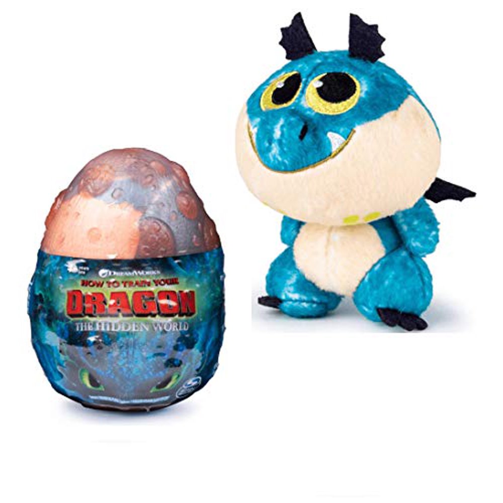How To Train Your Dragon The Hidden World 3 Gronckle Blue Plush In Egg