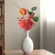 thumbnail image 1 of Ramo Navideño de Frutos Rojos - Flores Artificiales de Espuma para Decoración Del Hogar, Centro de Mesa Navideño, Decoración para Fiestas y Bodas, 30 Cm (11,8 Pulgadas), 1 of 6