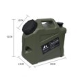 thumbnail image 5 of Contenedor de agua Zulema Gran capacidad portátil al aire libre, 5 of 5