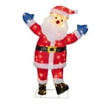 thumbnail image 6 of Walsunny 39" Christmas Santa Light Holiday Outdoor Decorations for Garden Lawn, 6 of 7