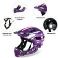 thumbnail image 3 of Casque,casque avec - Idéal Enfants avec Visière Casque Ajustable Casque de Sécurité Casque Ajustable Enfants Visière Ajustable Casque pour Enfants Réglable Casque de Vélo pour Enfants - Casque, 3 of 5