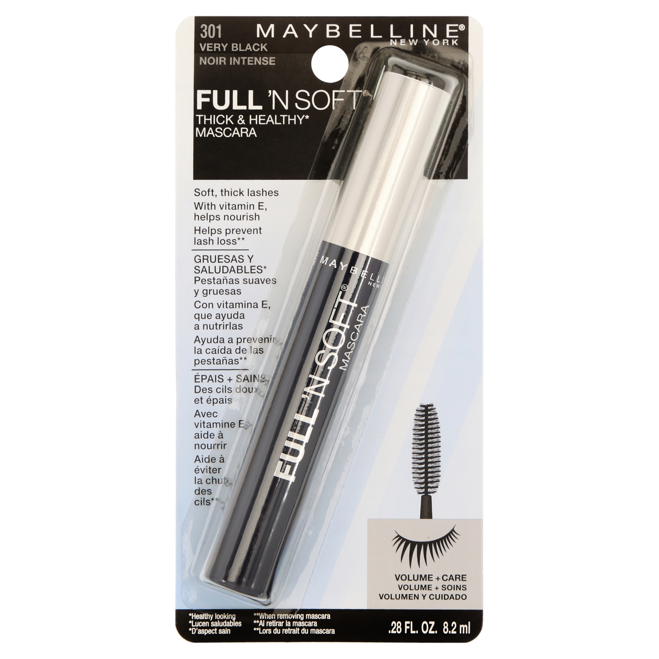 Maybelline Full N Soft Washable Mascara, Very Black - Walmart.com