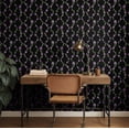thumbnail image 6 of S4Sassy Peel & Stick Vinyl Wallpaper, Budding Stripes Print Wallpaper Contact Paper Waterproof- Black, 25"X 240", Textured Removable Wall Covering For Home Decor In Living Areas, Renter Space, 6 of 6