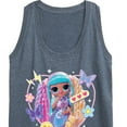 thumbnail image 3 of LOL OMG! Fashion Dolls - Candylicious, Butterflies, & Hearts - Women's Racerback Tank Top, 3 of 5