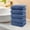 Blue BUL, variant on AuroraX Face Towels Reusable Washcloths,Absorbent Cotton Bulk Black Quick Dry Bulk Towels Set 5 Pack