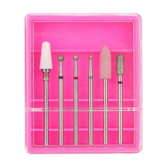 Stainless Steel Nail Drill Bits, Polishing, Manicure Pedicure Machine Accessory, 07#