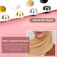 thumbnail image 2 of Guardurnaity Lote de 8 pack/lote de pines Hijab magnéticos compactos, accesorios de aplicaciones versátiles para accesorios de joyería Accesorios de disfraces, 2 of 6