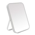 thumbnail image 1 of YEAKE Espejo de maquillaje para tocador de mesa, espejo plegable portátil de 8 pulgadas con soporte de metal, rotación ajustable de 90 grados, espejo de maquillaje para colgar en el baño para afeitars, 1 of 2