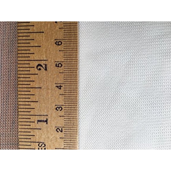 Mosquito No-See-um Netting Fabric by Skeeta 54" Wide X 10 Yards - White