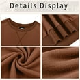 thumbnail image 4 of GENTS BLISS Crew Neck Men Sweatshirts Fleece Long Sleeve Shirts for Men Casual Pullover Sweatshirts for Men, 4 of 5