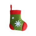 thumbnail image 2 of Wosthever Calcetín de Navidad, decoración colgante, adorno, fiesta, hogar, comedor, Bar, Hotel, café, tenedor, vajilla, soporte, bolsa Kits de decoración para fiestas Verde Wosthever HA068884-02B, 2 of 6
