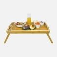 thumbnail image 3 of Plateau de Petit-Déjeuner Pliable en Bambou JS Gourmet, 3 of 5