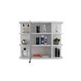 thumbnail image 3 of We Have Furniture Medicine Cabinet Milano, Six External Shelves Mirror, White Finish, 3 of 6