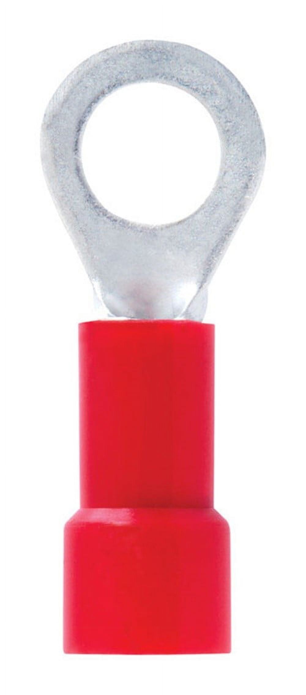 Jandorf 60974 60974 22-18 Ga. Insulated Wire Terminal Ring Red 5 pc