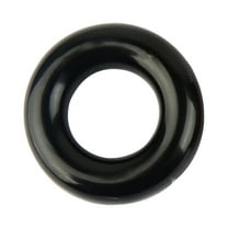 Golf Swing Weight Strength Practice Aid Tool Round Training Swing Trainer Donut for Golfer Men Women Black