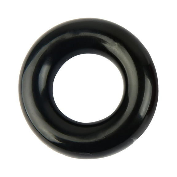 Golf Swing Weight Strength Practice Aid Tool Round Training Swing Trainer Donut for Golfer Men Women Black