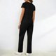 thumbnail image 4 of TaTaai Women Short Sleeve V-Neck Nursing Scrub Set Solid Color with Pockets Medical Uniform Top & Bottoms Ladies Clinic Work Daily Wear Soft Breathable No Fading Versatile Outfit Gift, 4 of 7