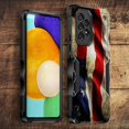 thumbnail image 5 of Cass Creations Case Compatible for Samsung Galaxy A53 5G, Hybrid Shockproof Bumper Protective Phone Cover - American Flag, 5 of 5