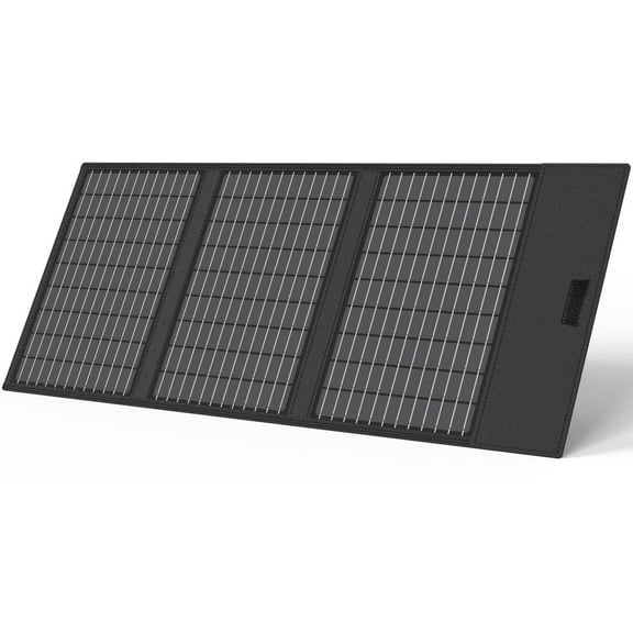 MHPOWOS Portable Solar Panel 45W Type C Solar Charging for Power station Camper Outdoor Trips